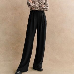 Sezane Loulou Trousers Noir - Size 34